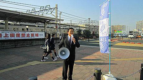 2014_02_02_東松山駅街頭